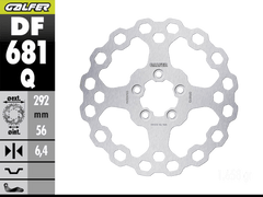 Galfer Harley Davidson FXD Dyna Rear Brake Cubiq Rotor (00-12)