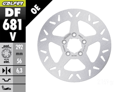 Galfer Harley Davidson FXD Dyna Rear Brake OEM Style Rotor (00-12)