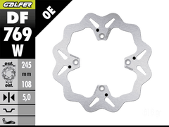 Galfer Ducati 848 Rear Brake Rotor