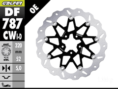 Galfer KTM 890 Duke R Front Brake 320mm Floating Rotor (Right Side Only) (2018-)