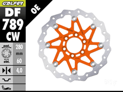 Galfer KTM Duke 390 (non ABS) Front Brake 280mm Floating Rotor (13-15)