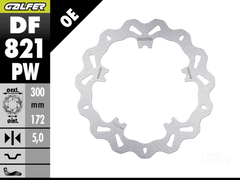 Galfer Harley Davidson V-Rod (Brembo Caliper) Front Brake 300mm Rotor (2006-)