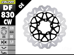 Galfer MV Augusta F3 Front Brake 320mm Billet Floating Rotor