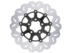 Galfer Harley Davidson Soft Tail Rear Brake Billet Floating Rotor (Bright Black) (15-19)