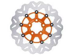 Galfer Harley Davidson Road King Rear Brake Billet Floating Rotor (Orange) (16-19)