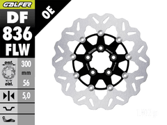 Galfer Harley Davidson Road King Rear Brake Floating Rotor (16-19)