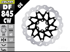 Galfer KTM RC 390 (non ABS) Front Brake 320mm Floating Rotor (14-16)