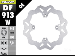 Galfer Ducati Hypermotard 950 Rear Brake Rotor (2019-)