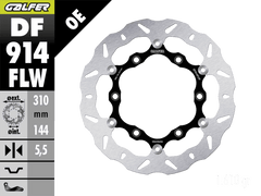 Galfer Triumph Bonneville 900 Front Brake 310mm Floating Rotor (04-08)