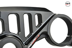MELOTTI RACING SILVER ROAD TRIPLE CLAMPS YAMAHA R1 2007-2024