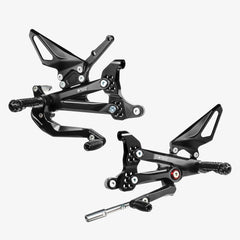 Bonamici Racing Aluminium Rearsets Ducati Streetfighter V4 2020-