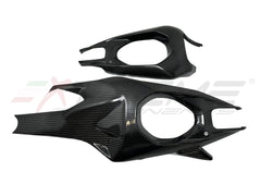Extreme Components Swingarm protection for Ducati Panigale V4 / S & Streetfigher V4 / S 2025 glossy transparent