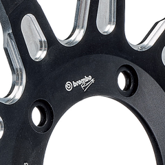 Brembo Disc Set 320x5.5mm Groove HPK Floating Black Honda