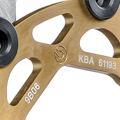 Brembo Disc Set 320x5.5mm Supersport HPK Floating Gold MV Augusta