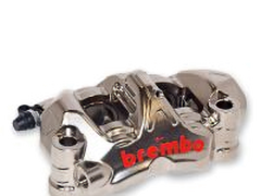 Brembo Caliper GP4PR 108mm 32/37 7835425 Front Right Nickel