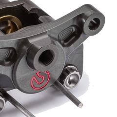 Brembo Caliper P2.24 Axial Billet Aluminum 2-Piece 64mm Rear HA
