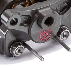Brembo Caliper P2.24 Axial Billet Aluminum 2-Piece 64mm Rear HA