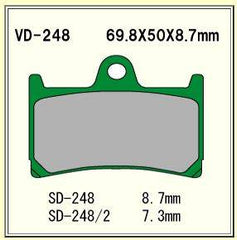 Vesrah Brake Pads VD-248XX