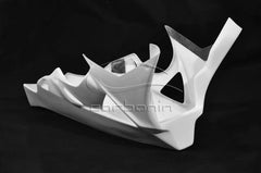 Carbonin Avio Fiber Lower Fairing Race Exhaust 2009-2014 BMW S1000RR