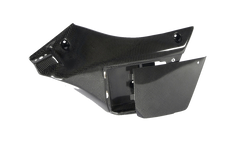 Carbonin Carbon Fiber Left Side Pnl W/ OEM ECU 15-19 Yamaha YZF-R1