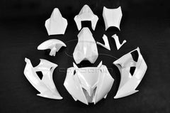 Carbonin Avio Fiber Race Bodywork SSP 2008-2016 Yamaha YZF-R6