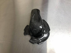 Carbonin Carbon Fiber Water Pump Protector (Silicon Fitting) 2010-2018 BMW S1000RR