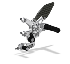 ATTACK PERFORMANCE REAR SET KIT, APRILIA RSV4 17- , TUONO 17- , CLEAR