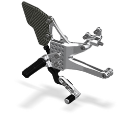 ATTACK PERFORMANCE REAR SET KIT, DUCATI V4, 2018 -, CLEAR