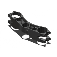 ATTACK PERFORMANCE BOTTOM CLAMP, RADIAL OHLINS, 210 X 58 (REAR STEM PINCH), BLACK