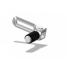 ATTACK PERFORMANCE BRAKE LEVER SLIDER ASSEMBLY W/PEDAL, PEG BRAKET MOUNTING, CLEAR