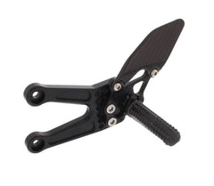 ATTACK PERFORMANCE REAR SET KIT WITH SHIFT LEVER, GSXR1000 17- ,BLACK