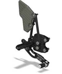 ATTACK PERFORMANCE REAR SET KIT, GSXR1000 05-06, BLACK