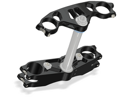 ATTACK PERFORMANCE TRIPLE CLAMP KIT, GP, GSXR600 04-05, GSXR750 00-05, GSXR1000 01-06 BLACK