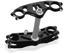 ATTACK PERFORMANCE TRIPLE CLAMP KIT, GP, YZF R1 07-14, BLACK