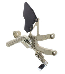 ATTACK PERFORMANCE REAR SET KIT, TRIUMPH 675 13- , AERO HARD