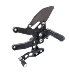 ATTACK PERFORMANCE REAR SET KIT, TRIUMPH 675 06- , BLACK