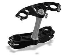 ATTACK PERFORMANCE TRIPLE CLAMP KIT, GP, ZX-10 06-07 BLACK