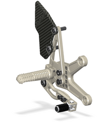 ATTACK PERFORMANCE REAR SET KIT, ZX6R 05- , ZX6R-636 13- , AERO HARD