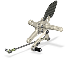 ATTACK PERFORMANCE REAR SET KIT, ZX6R 05- , ZX6R-636 13- , AERO HARD