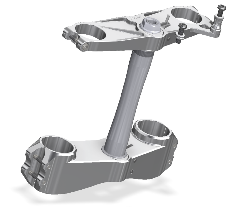 Attack 09 Kawasaki ZX6R Triple Clamp Kit ATTP-320102 | HHR Performance