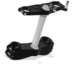 ATTACK PERFORMANCE TRIPLE CLAMP KIT, ZX6R 09-,BLACK