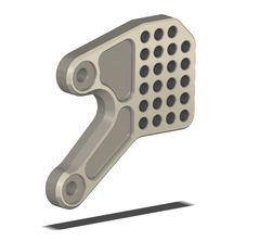 ATTACK PERFORMANCE LT. BRACKET, ADJ., YAM R3 2015- , AERO HARD