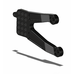 ATTACK PERFORMANCE RT. BRACKET, YAM R-1 07-08, BLACK
