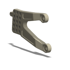 ATTACK PERFORMANCE RT. BRACKET, YAM R-1 07-08', AERO HARD