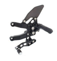 ATTACK PERFORMANCE REAR SET KIT, TRIUMPH 675 06- , BLACK