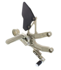 ATTACK PERFORMANCE REAR SET KIT, TRIUMPH 675 13- , AERO HARD