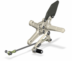 ATTACK PERFORMANCE REAR SET KIT, ZX6R 05- , ZX6R-636 13- , AERO HARD