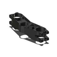 ATTACK PERFORMANCE BOTTOM CLAMP, GP, TRIUMPH 675 06 - , BLACK