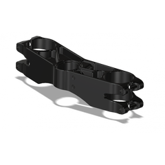 ATTACK PERFORMANCE BOTTOM CLAMP, GP, TRIUMPH 675R (OHLINS) 11 - , BLACK