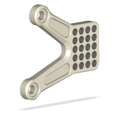 ATTACK PERFORMANCE LT. BRACKET, ADJ., KAW ZX6R 05- , AERO HARD